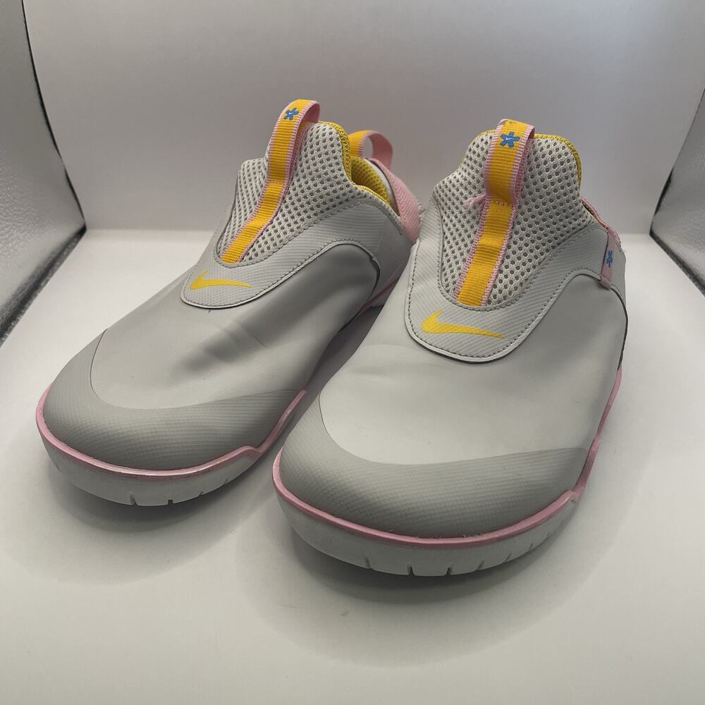 Nike Air Zoom Pulse Grey Pink Medical Nurse Shoes Men 6.5 / Women 8 CT1629-002